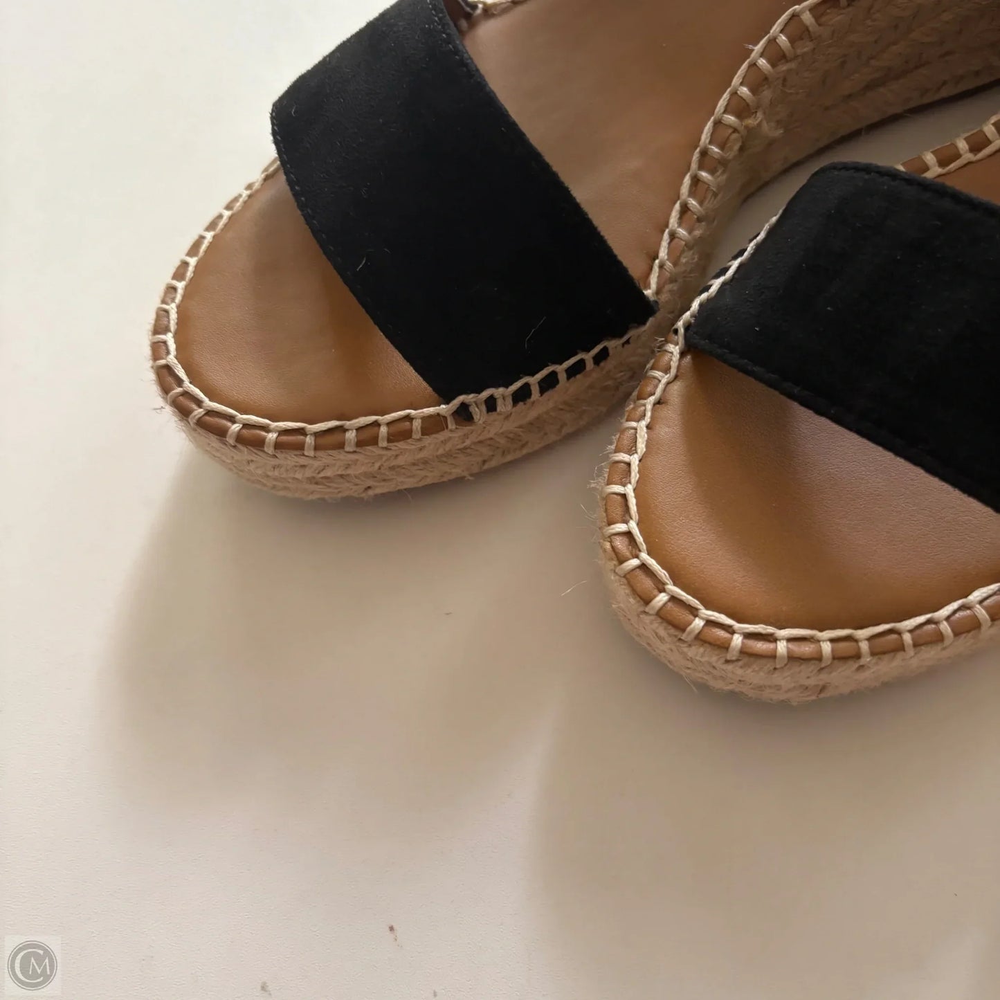 Sandals Heels Block By Franco Sarto In Black, Size: 8.5