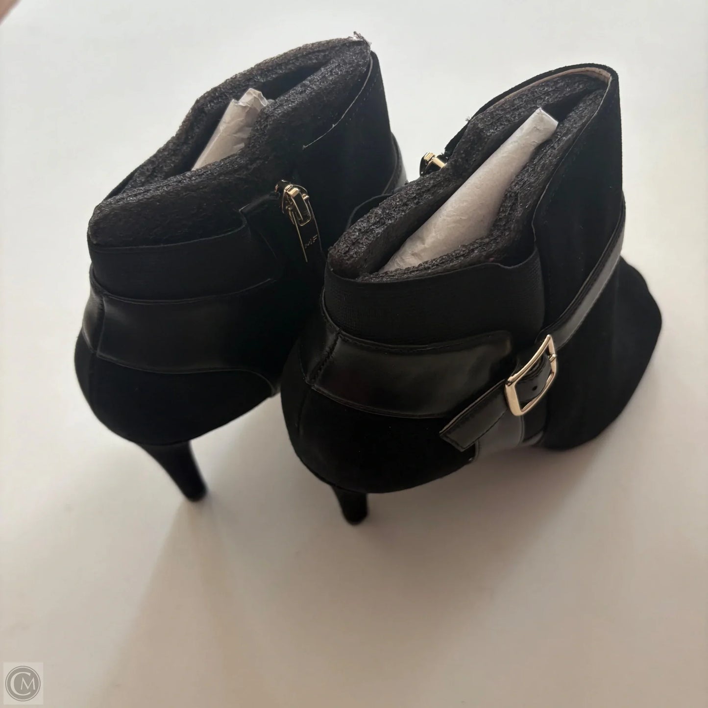 Boots Ankle Heels By Marc Fisher In Black, Size: 9.5