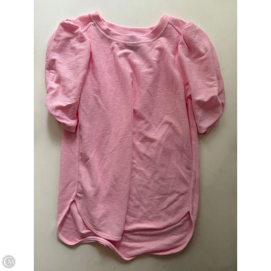 Top Short Sleeve By Crown And Ivy In Pink, Size: S