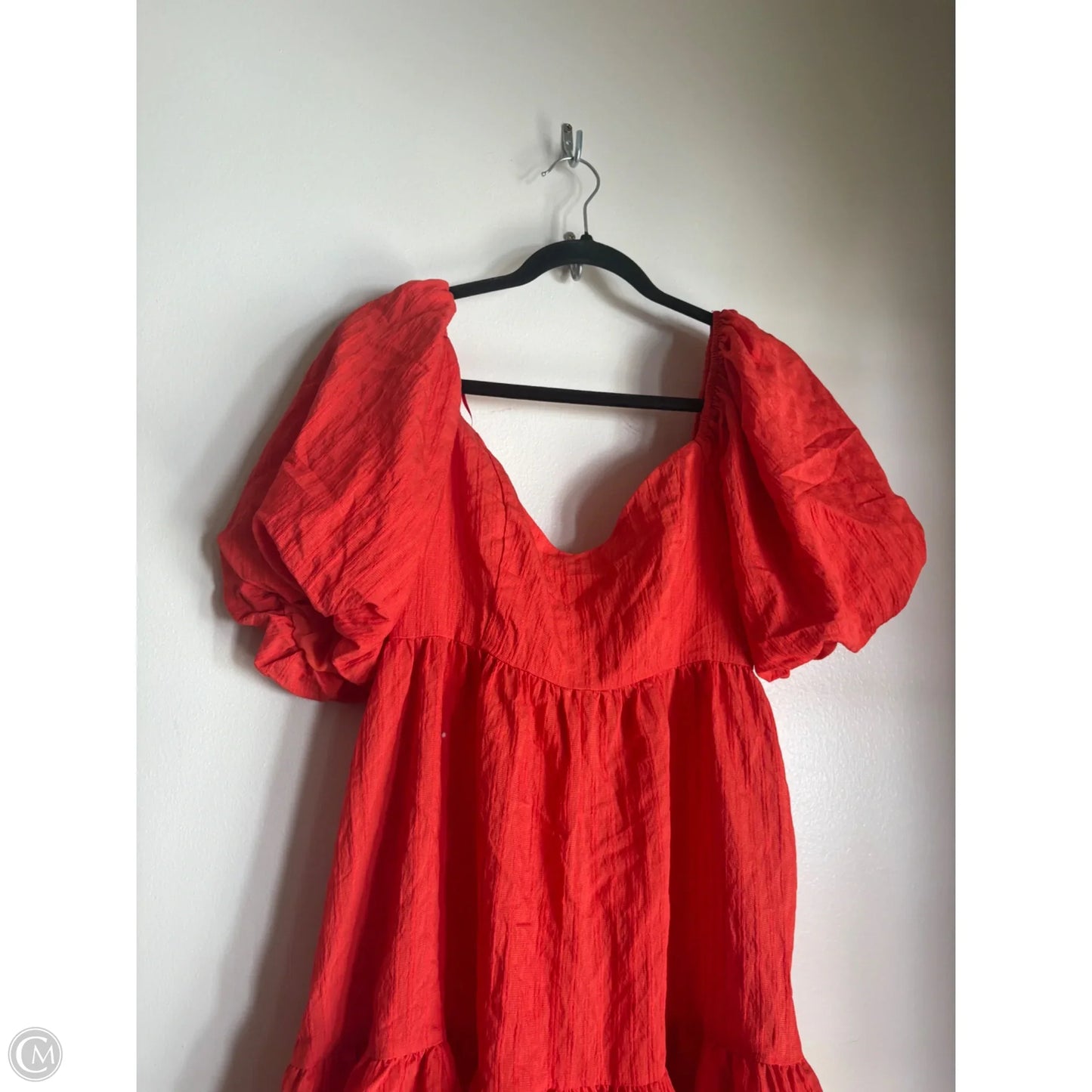 Dress Casual Short By Flying Tomato In Orange, Size: S