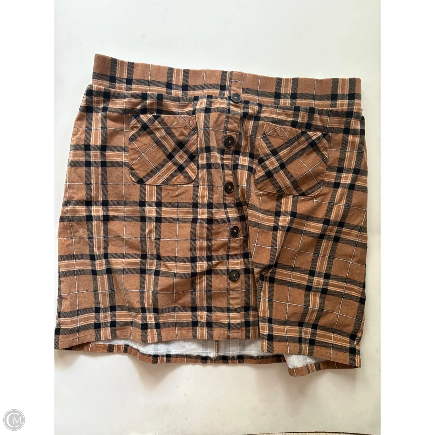 Skirt Mini & Short By Torrid In Plaid Pattern, Size: 2x