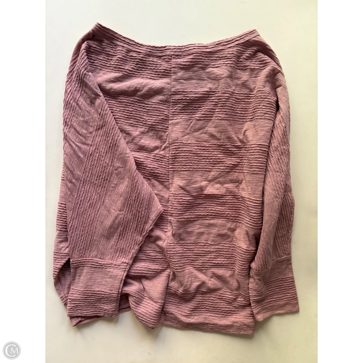 Top Long Sleeve By White Birch In Pink, Size: M