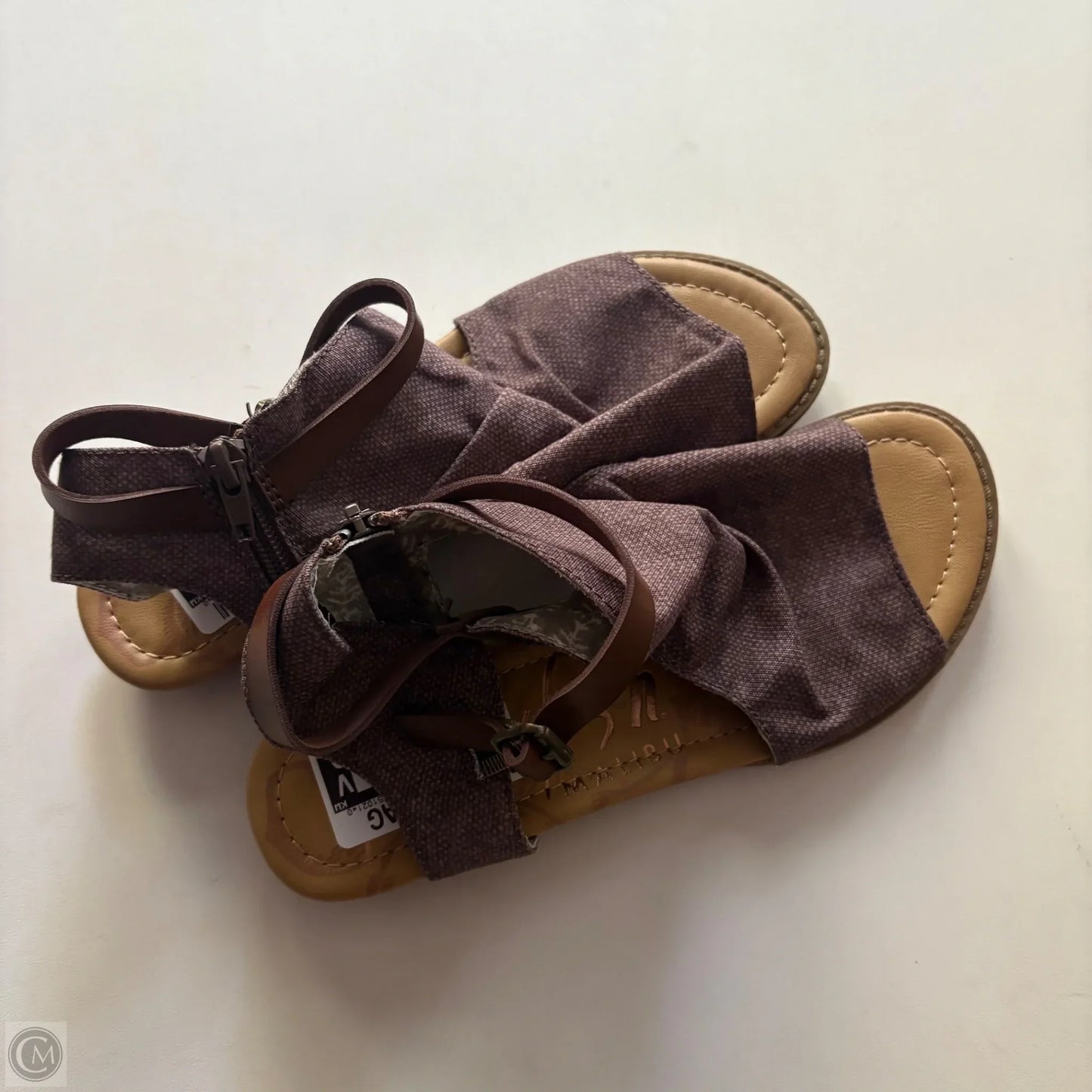 Sandals Flats By Blowfish In Brown, Size: 7.5