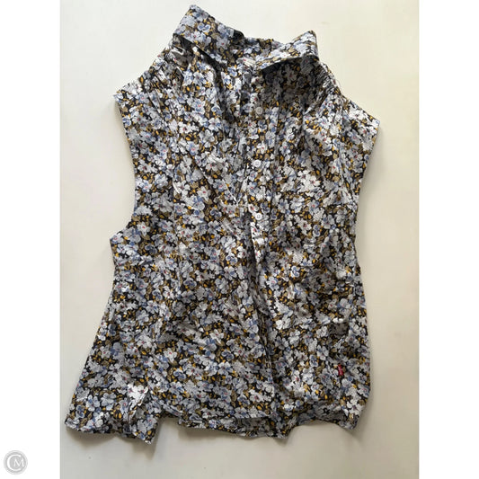 Top Sleeveless By Levis In Floral Print, Size: Xl