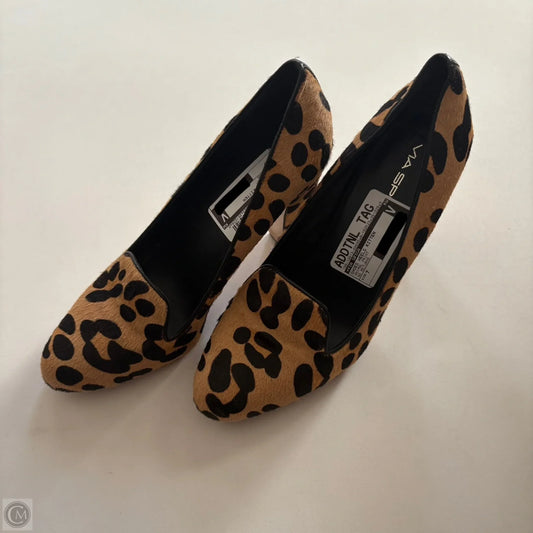 Shoes Heels Kitten By Via Spiga In Animal Print, Size: 7