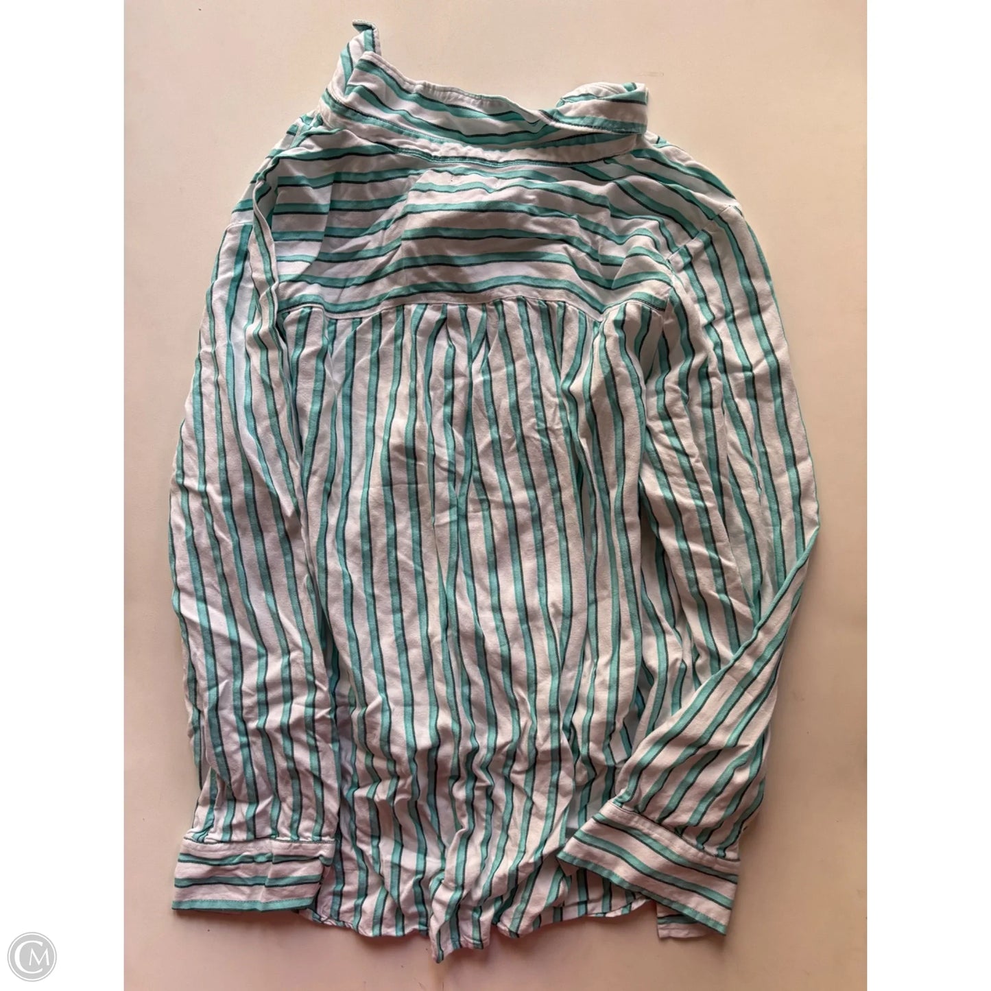 Top Long Sleeve By New Directions In Striped Pattern, Size: Xl
