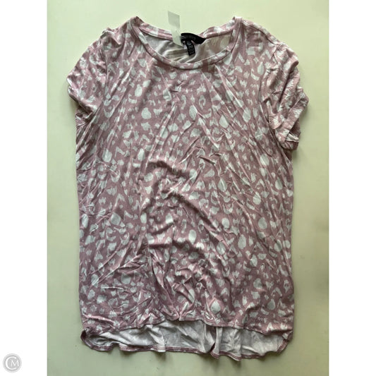 Top Short Sleeve By Ellen Tracy In Pink, Size: M