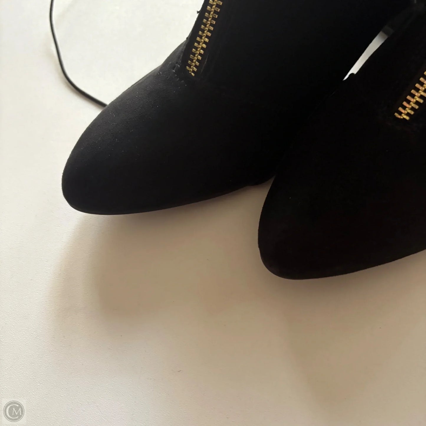 Boots Ankle Heels By Liz Claiborne In Black, Size: 8.5