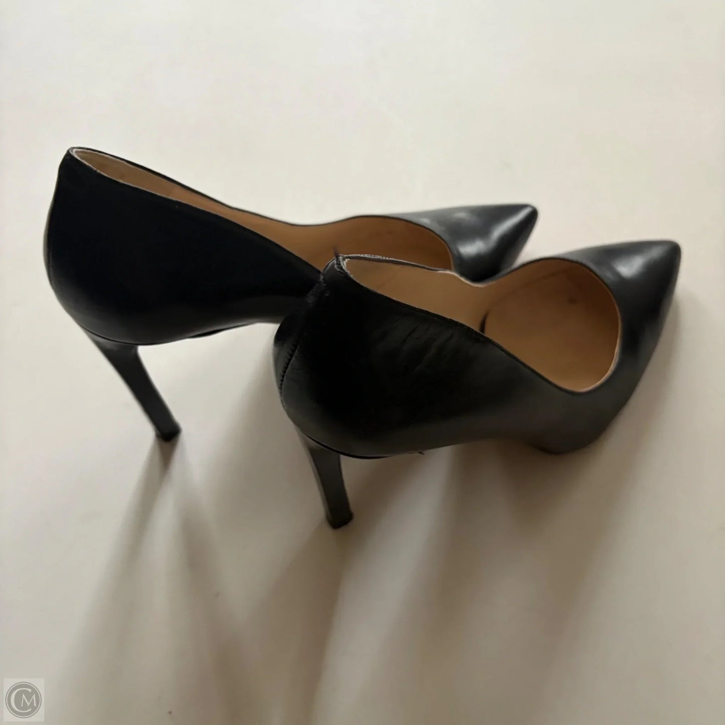 Shoes Heels Kitten By Nine West In Black, Size: 9.5