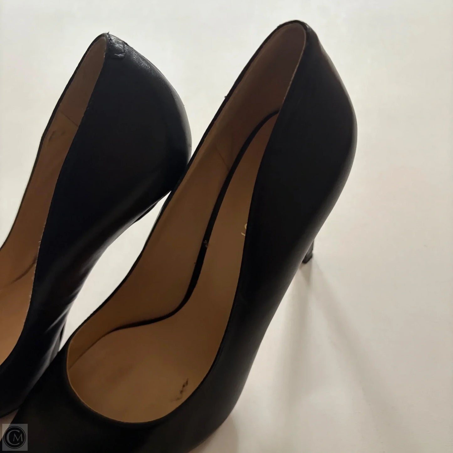 Shoes Heels Kitten By Nine West In Black, Size: 9.5