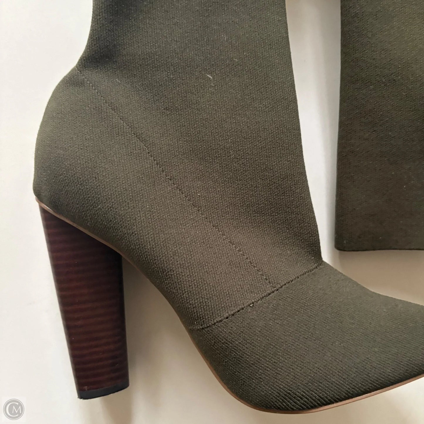 Boots Ankle Heels By Steve Madden In Green, Size: 10