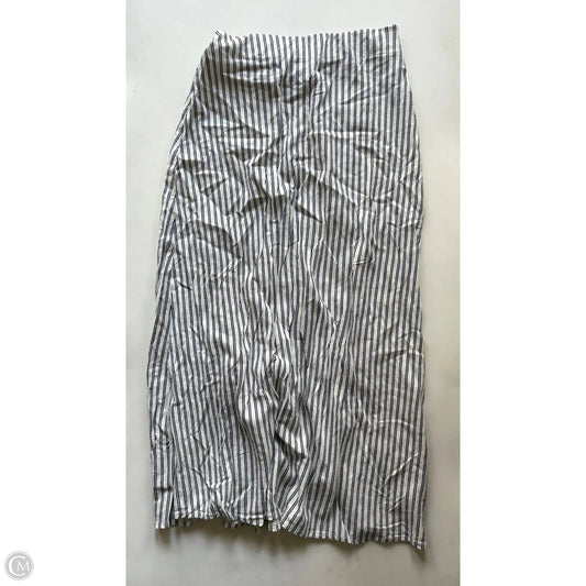 Skirt Maxi By A New Day In Striped Pattern, Size: 4