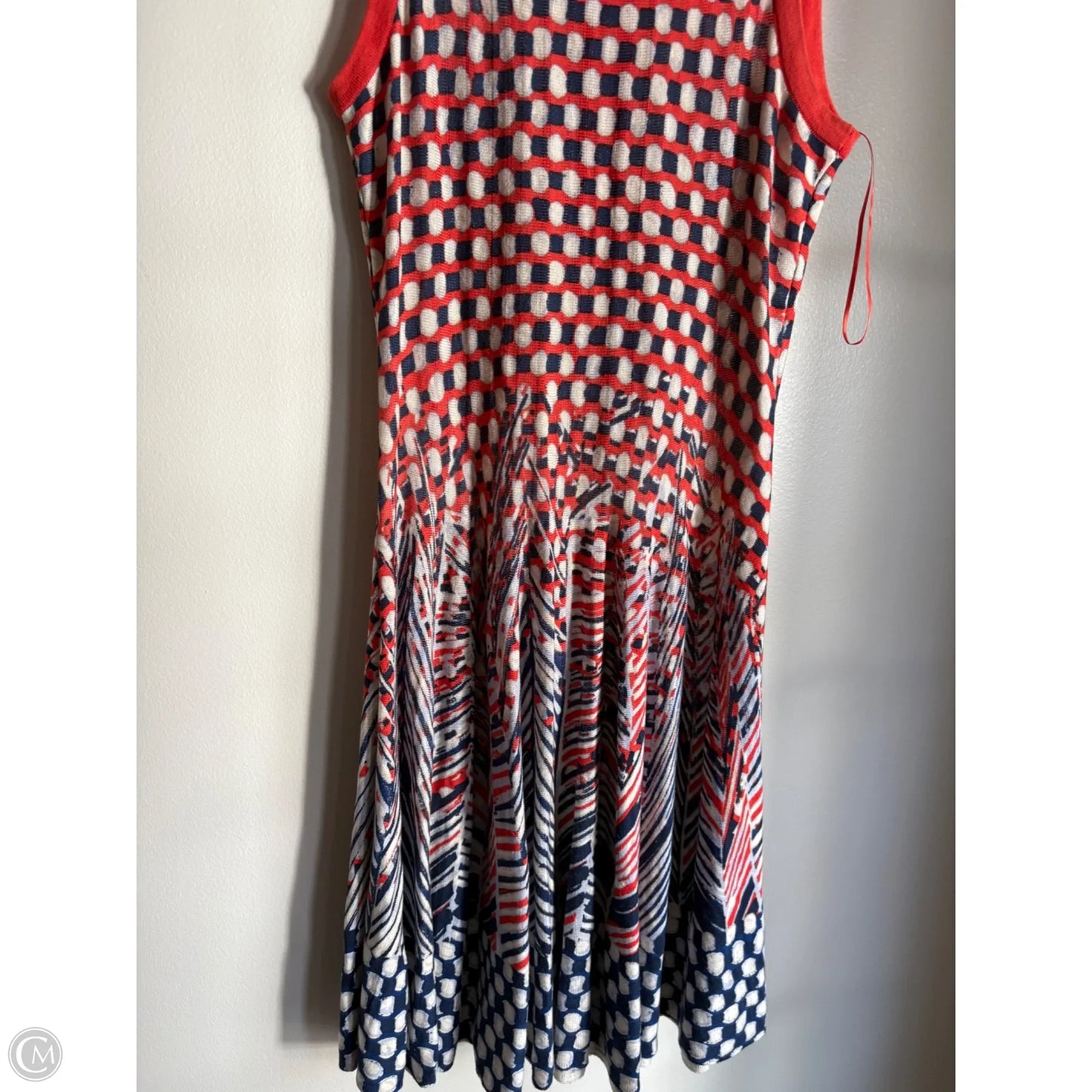 Dress Casual Maxi By Nic + Zoe In Polkadot Pattern, Size: M