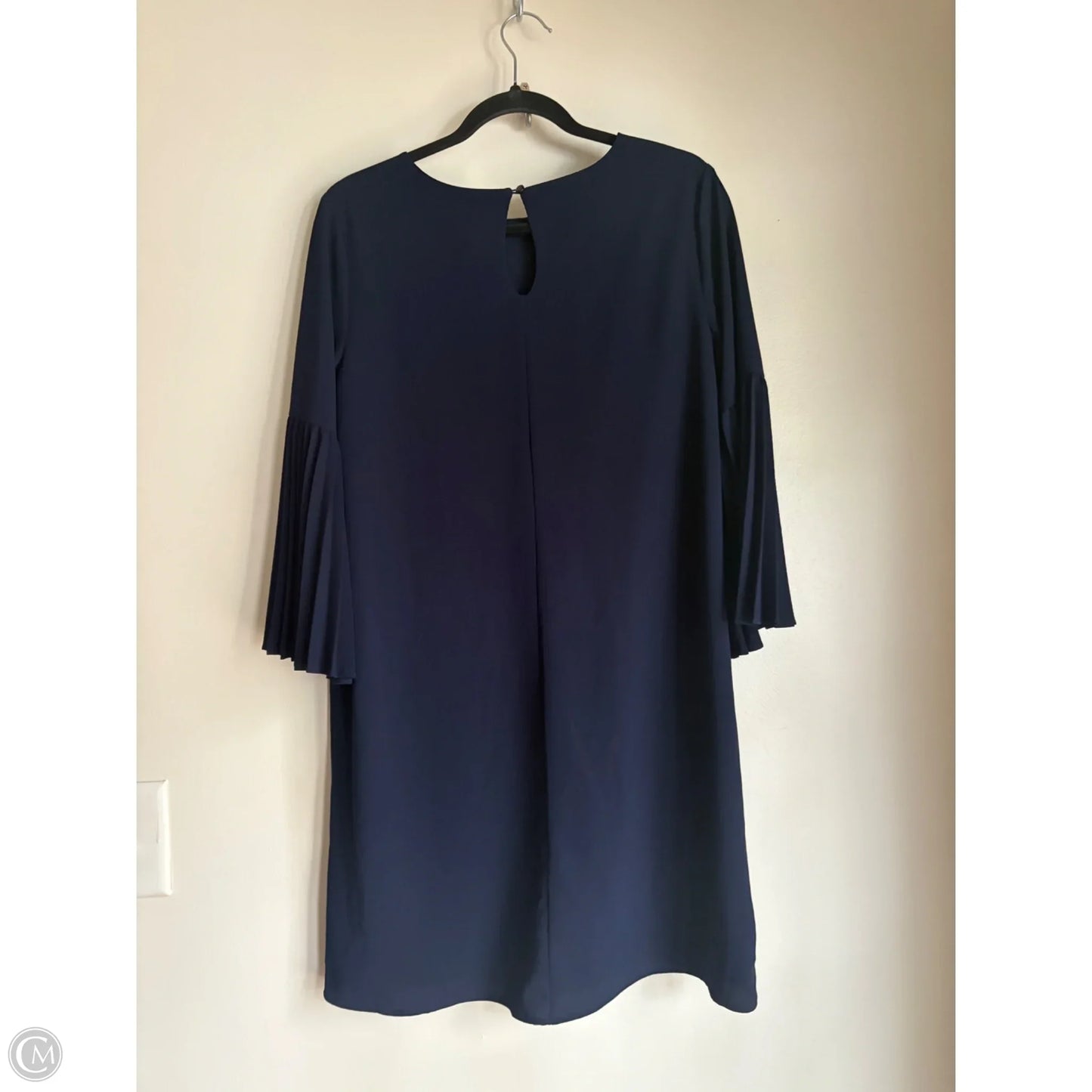 Dress Casual Midi By Cato In Navy, Size: S