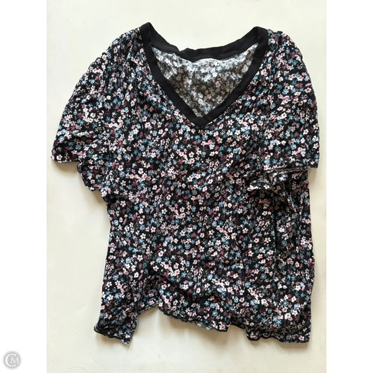 Top Short Sleeve By Torrid In Floral Print, Size: 3x