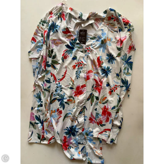 Blouse Sleeveless By Robert Louis In Floral Print, Size: 3x