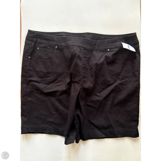 Shorts By Terra & Sky In Black, Size: 20
