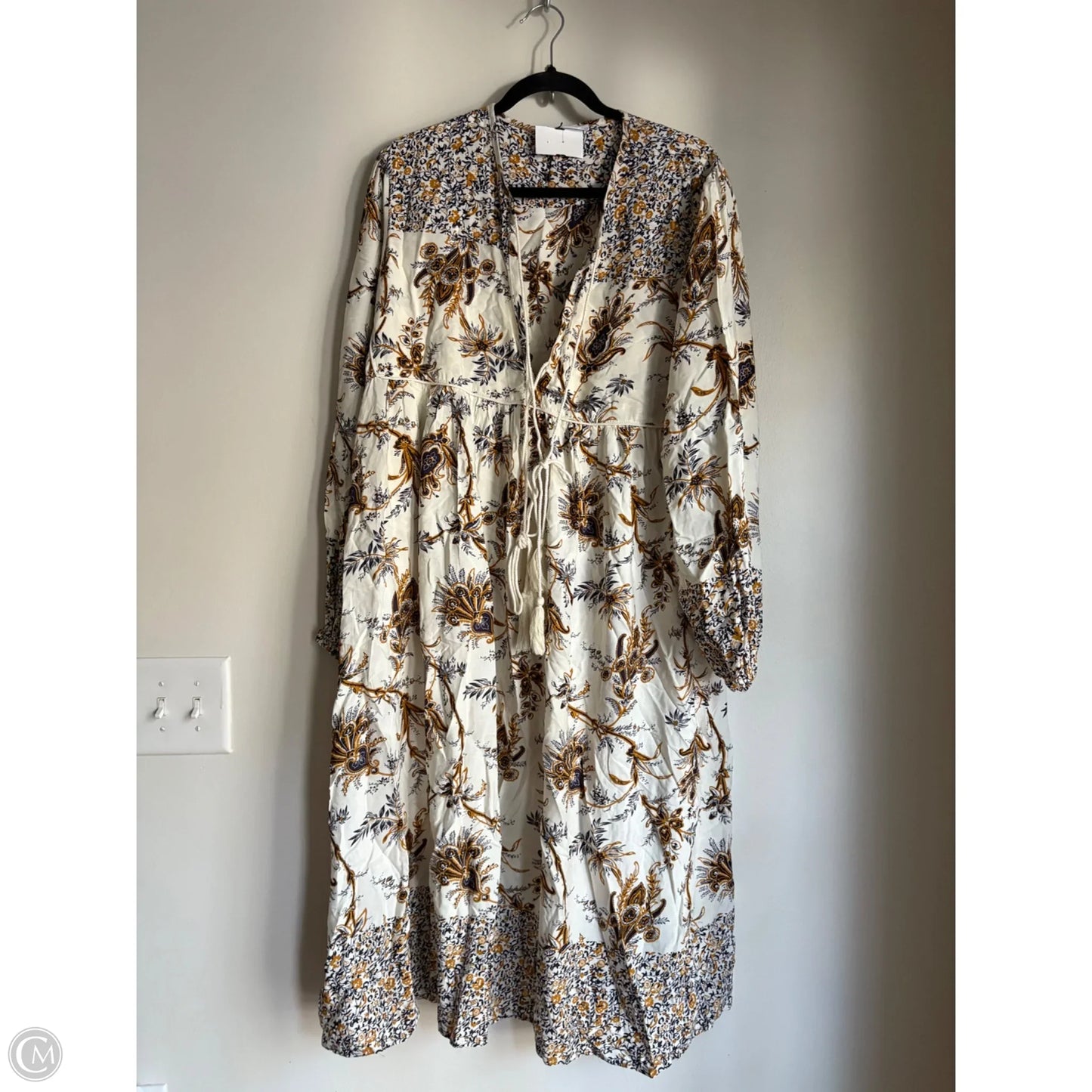 Dress Casual Maxi By Clothes Mentor In Floral Print, Size: Xl