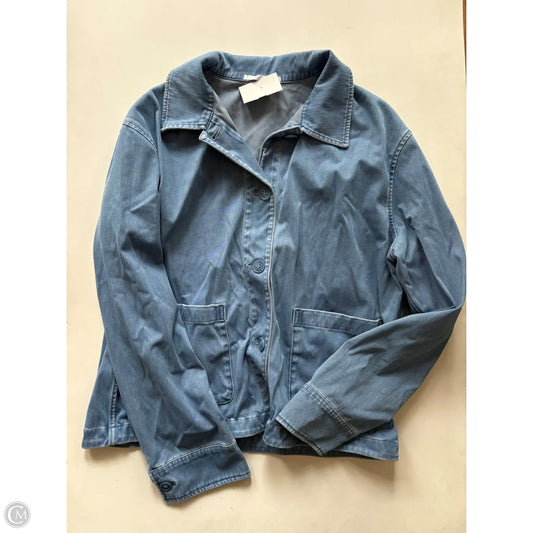 Blazer By Uniqlo In Blue, Size: M