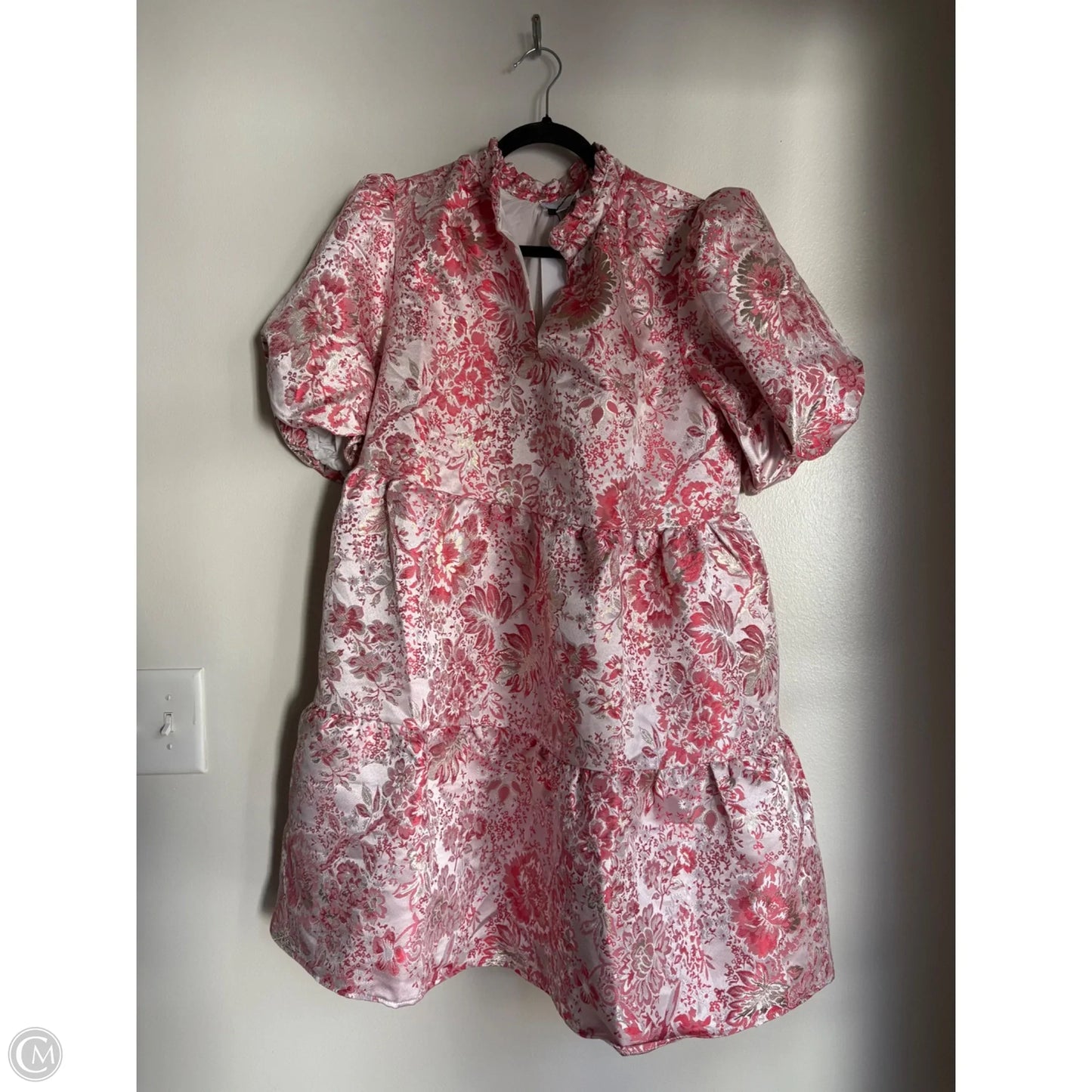 Dress Party Midi By Sugar Lips In Floral Print, Size: L