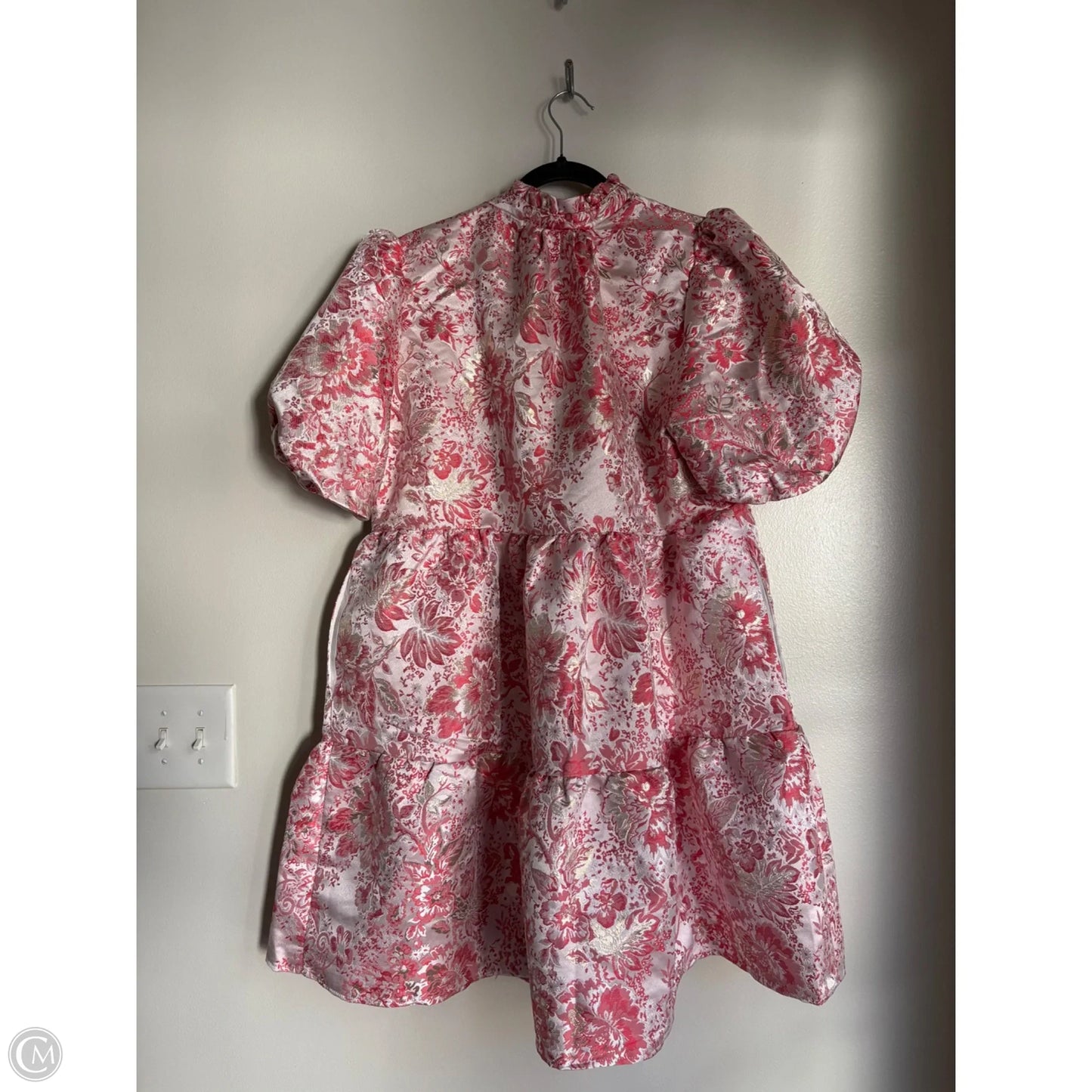 Dress Party Midi By Sugar Lips In Floral Print, Size: L