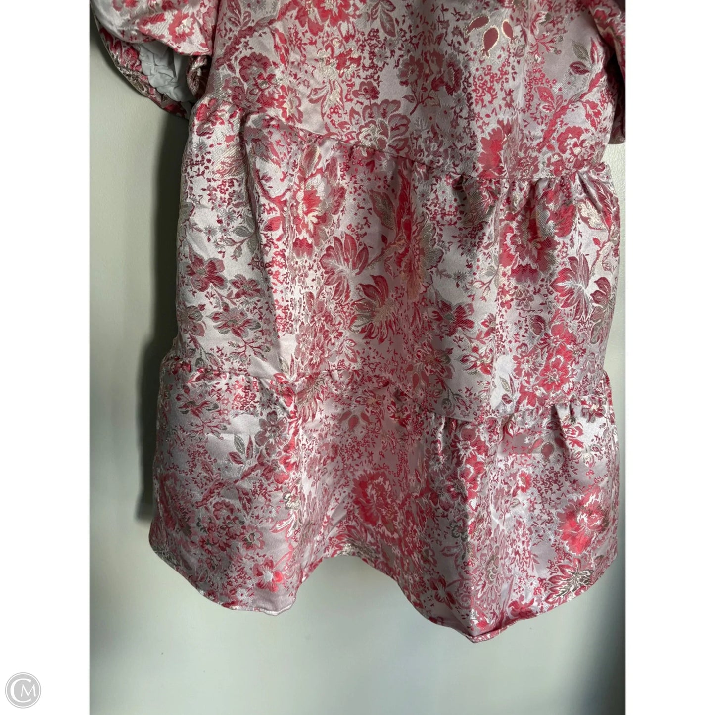 Dress Party Midi By Sugar Lips In Floral Print, Size: L