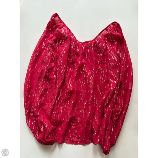 Blouse Designer By Lilly Pulitzer In Red, Size: Xs
