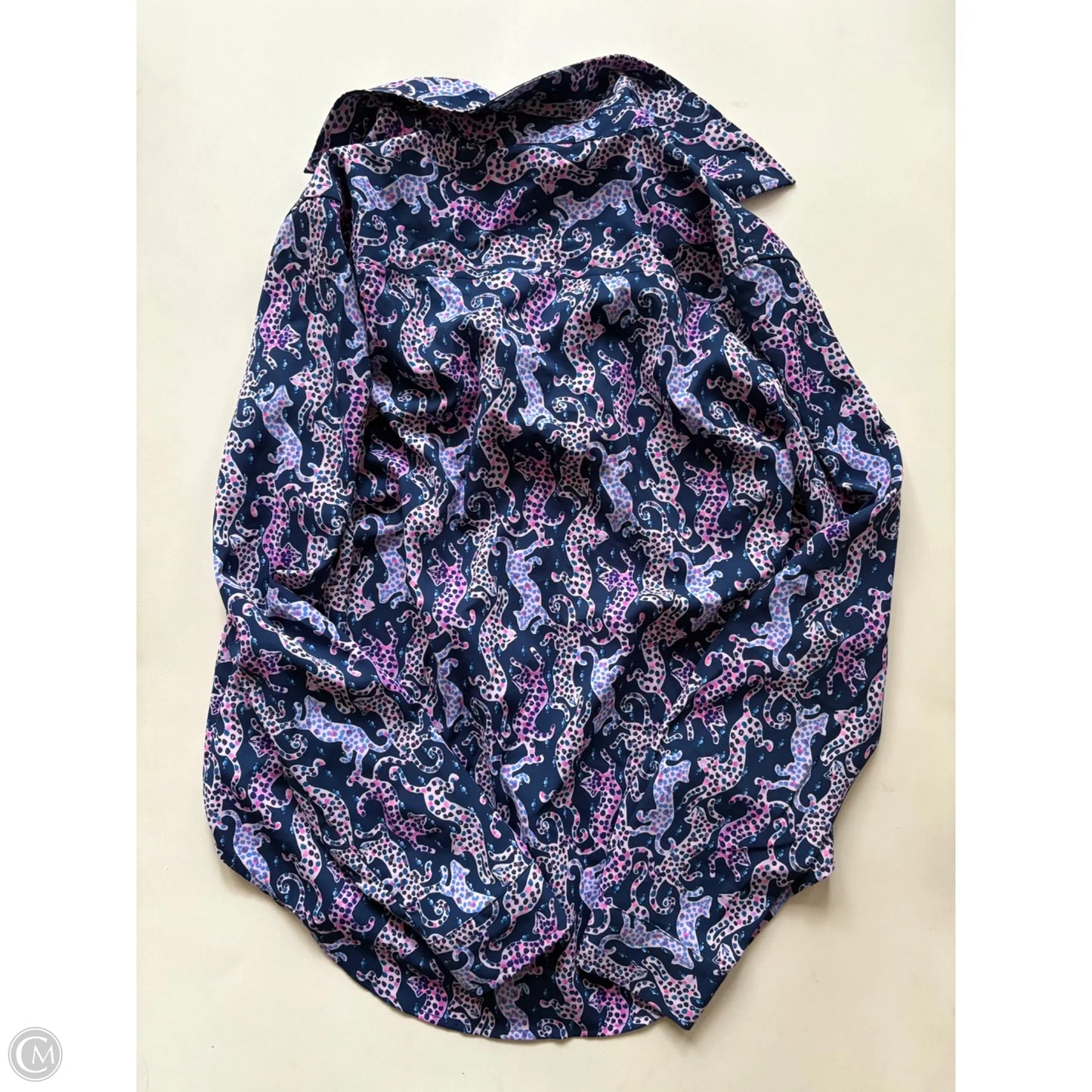 Blouse Designer By Lilly Pulitzer In Animal Print, Size: Xs