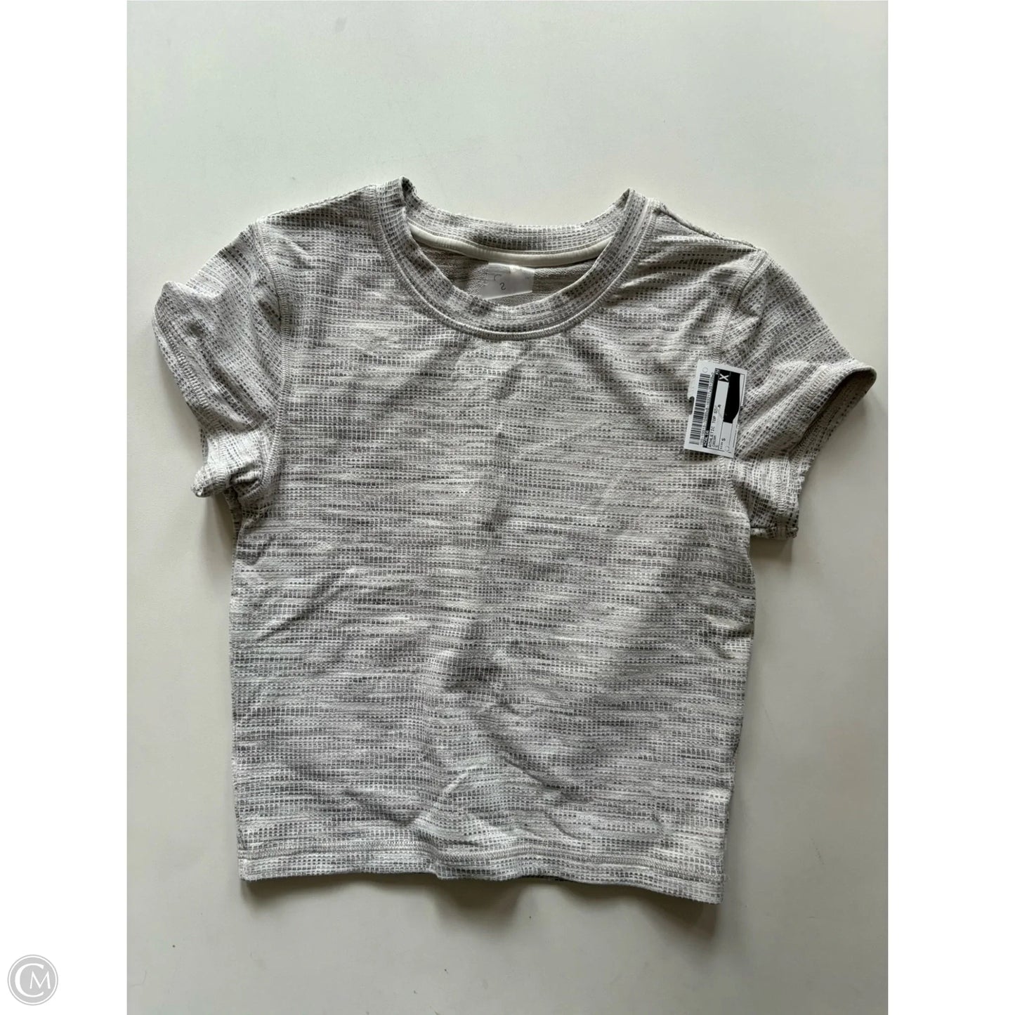 Athletic Top Short Sleeve By Calia In Cream, Size: S