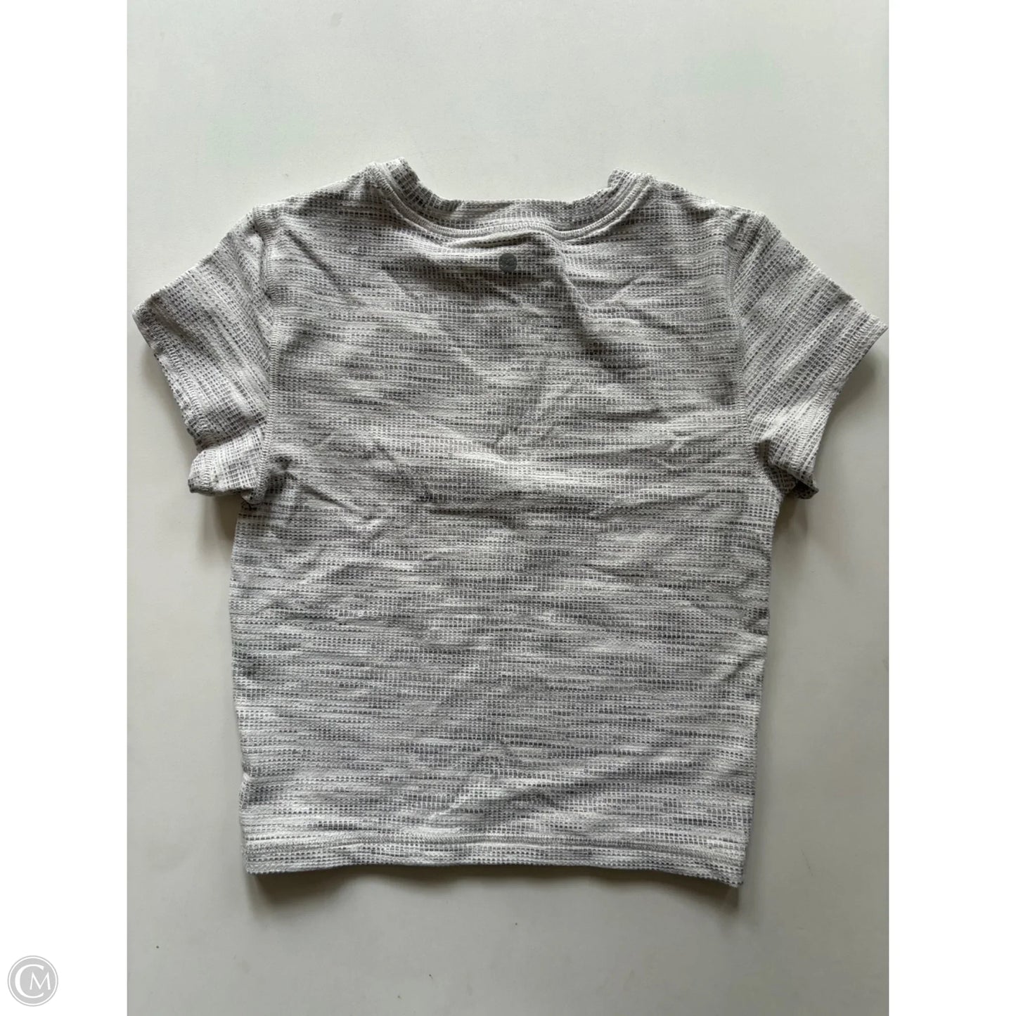 Athletic Top Short Sleeve By Calia In Cream, Size: S