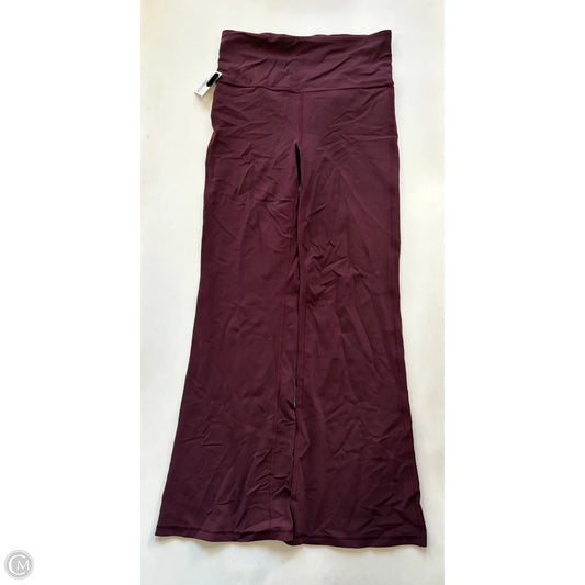Athletic Pants By Athleta In Maroon, Size: M