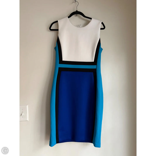 Dress Work By Calvin Klein In White, Size: L