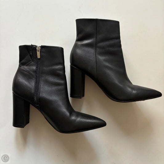 Boots Ankle Heels By Marc Fisher In Black, Size: 8.5