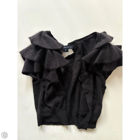 Sweater Cardigan By French Connection In Black, Size: M