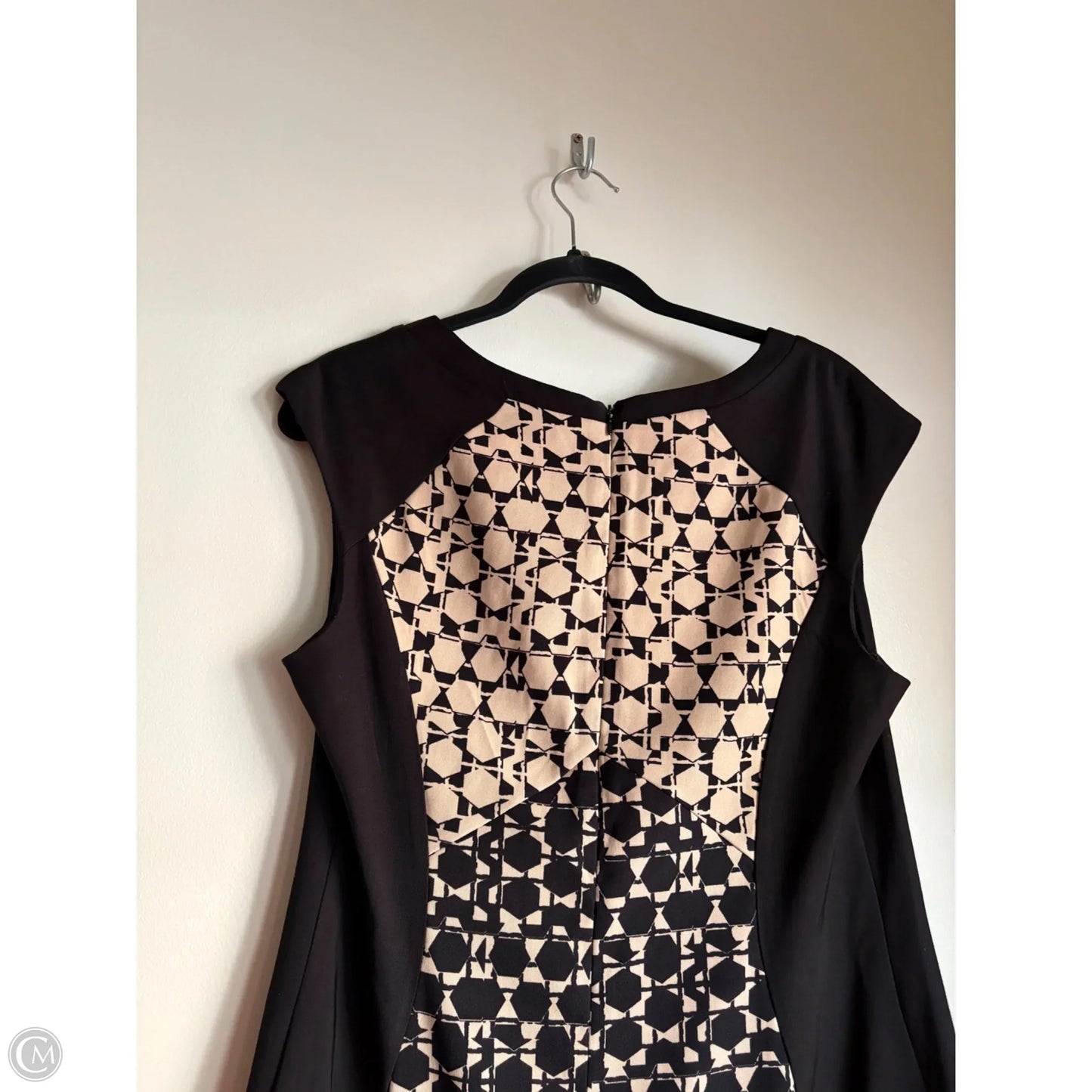 Dress Work By London Times In Black, Size: L