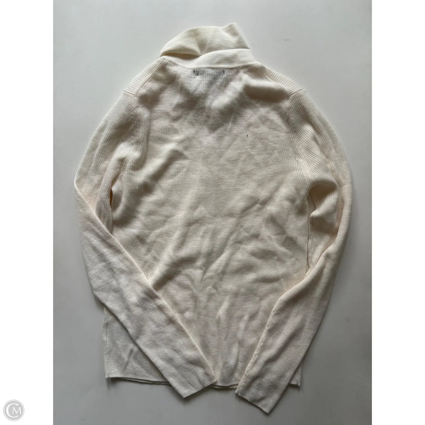 Sweater By Banana Republic In Cream, Size: M
