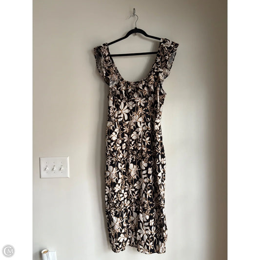 Dress Casual Maxi By Ava & Viv In Black, Size: 1x