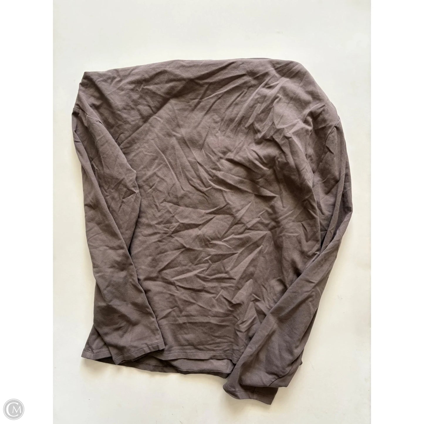 Top Long Sleeve By Gap In Brown, Size: Xl