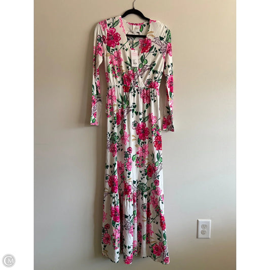 Dress Designer By Lilly Pulitzer In Floral Print, Size: Xs