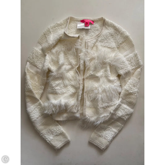 Blazer Designer By Lilly Pulitzer In Cream, Size: Xs