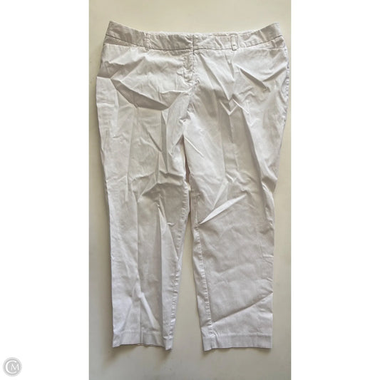 Pants Chinos & Khakis By Worthington In White, Size: 20