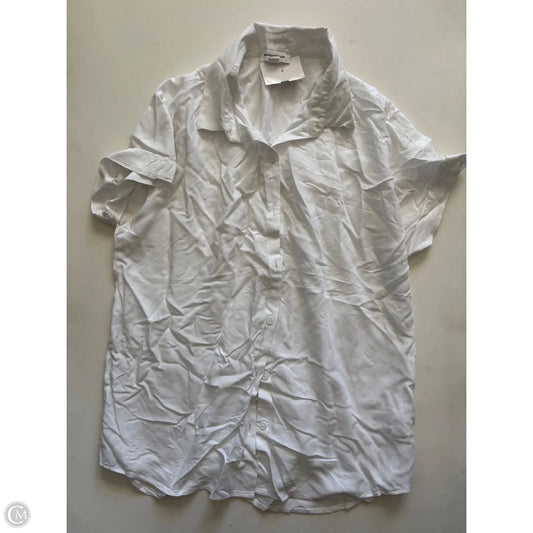 Top Short Sleeve By Beachlunchlounge In White, Size: S
