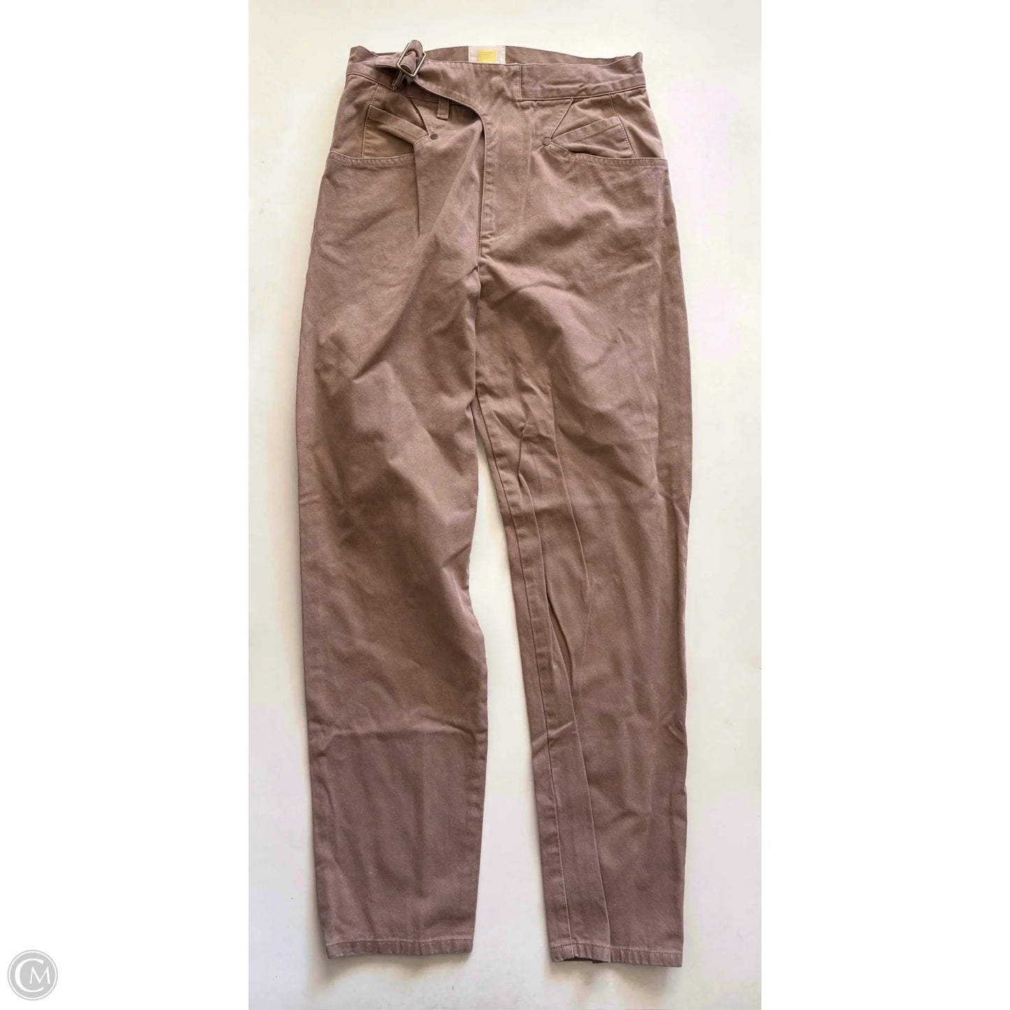 Jeans Straight By Noam In Tan, Size: 2