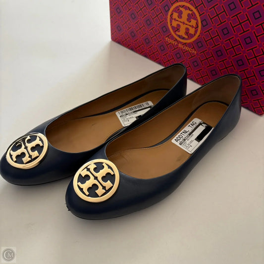 Shoes Designer By Tory Burch In Navy, Size: 9