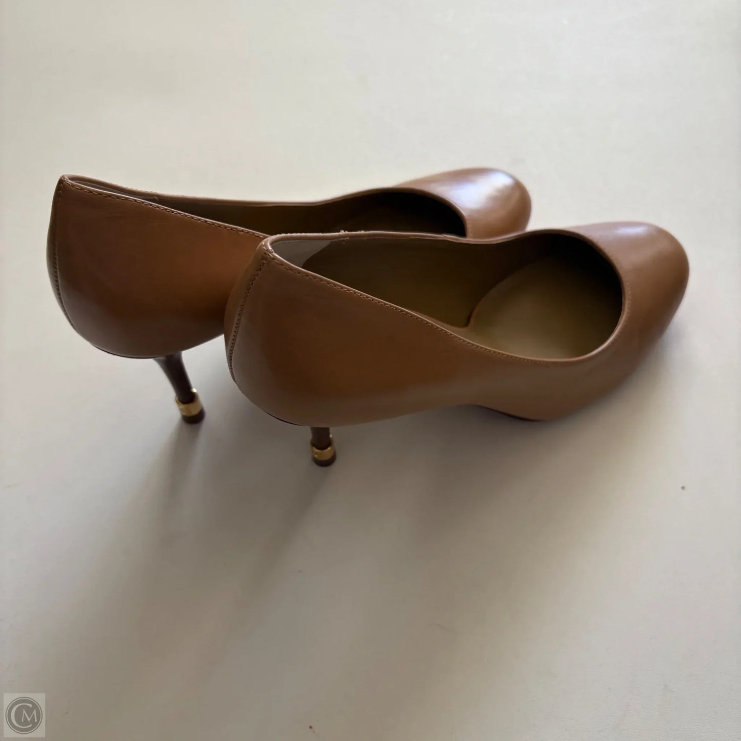 Shoes Designer By Tory Burch In Brown, Size: 9.5