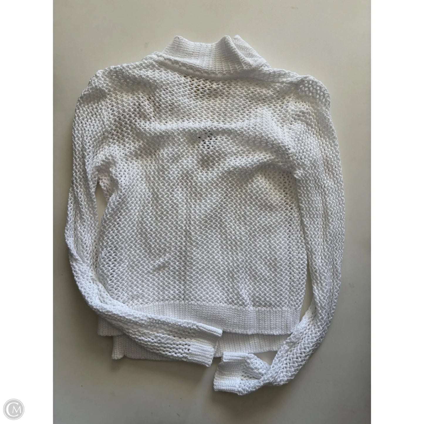 Sweater Cardigan Designer By Lilly Pulitzer In White, Size: Xs