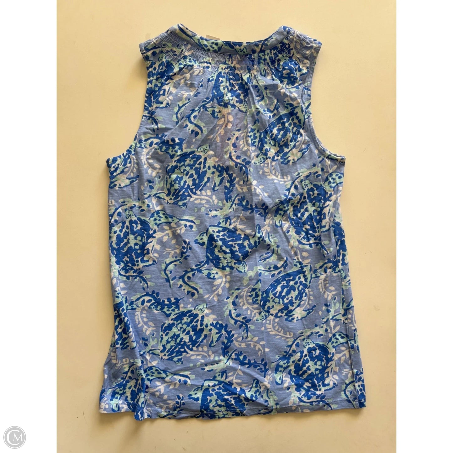 Tank Top Designer By Lilly Pulitzer In Blue, Size: Xs