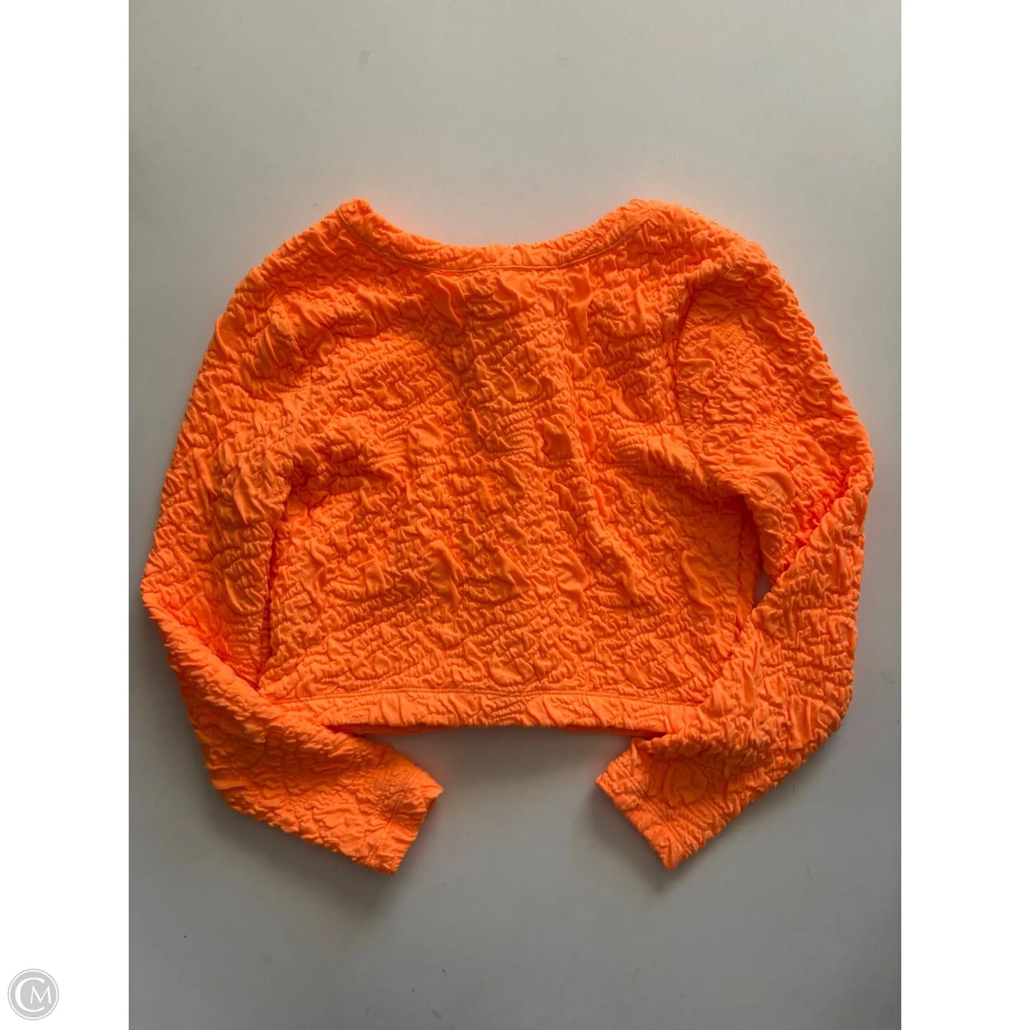 Sweater Cardigan By Love Shack In Orange, Size: Xs
