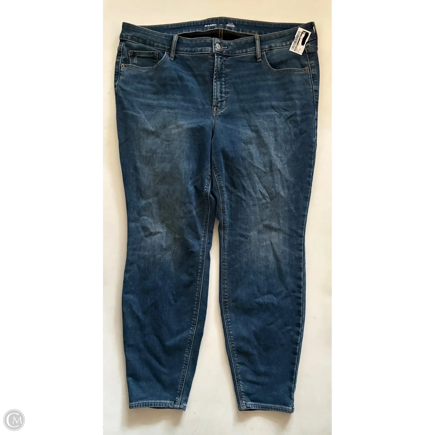 Jeans Skinny By Old Navy In Blue, Size: 20