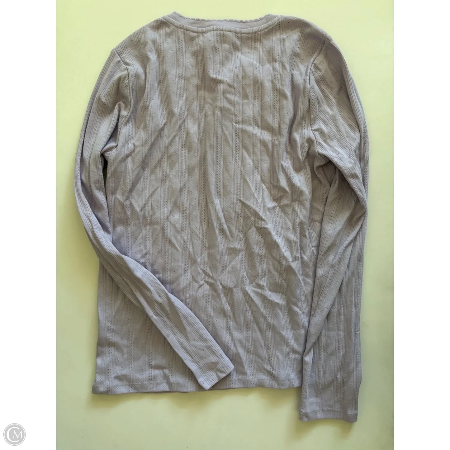 Top Long Sleeve By Loft In Purple, Size: Xl